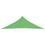 Light green HDPE sail shade 160 g/m² 3.5x3.5x4.9 m by vidaXL, Umbrellas - Ref: Foro24-311312, Price: 22,12 €, Discount: %