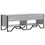 Mueble de TV madera de ingeniería gris sonoma 122x34x41 cm by , TV Furniture - Ref: Foro24-848572, Price: 59,74 €, Discount: %