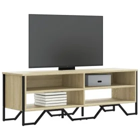 TV-Möbel aus Sonoma-Eichenfurnierholz, 122x34x41 cm. von , TV-Möbel - Ref: Foro24-848570, Preis: 57,60 €, Rabatt: %