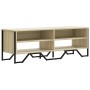 TV-Möbel aus Sonoma-Eichenfurnierholz, 122x34x41 cm. von , TV-Möbel - Ref: Foro24-848570, Preis: 58,31 €, Rabatt: %