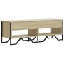 Mueble de TV madera de ingeniería roble Sonoma 122x34x41 cm by , TV Furniture - Ref: Foro24-848570, Price: 58,31 €, Discount: %