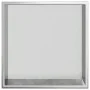 Hornacina ducha acero inoxidable plateado cepillado 32x32x9 cm by , Shower walls and screens - Ref: Foro24-4005124, Price: 61...