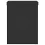 Soportes de plantas 2 uds madera ingeniería negro 15x15x20 cm by , Pot stands - Ref: Foro24-852889, Price: 24,87 €, Discount: %