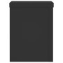 Soportes de plantas 2 uds madera ingeniería negro 15x15x20 cm by , Pot stands - Ref: Foro24-852889, Price: 25,31 €, Discount: %