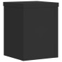 Soportes de plantas 2 uds madera ingeniería negro 15x15x20 cm by , Pot stands - Ref: Foro24-852889, Price: 25,31 €, Discount: %