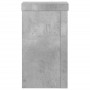 Soportes de plantas 2 uds madera gris hormigón 10x10x18 cm de , Soportes para macetas - Ref: Foro24-852882, Precio: 16,75 €