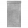Soportes de plantas 2 uds madera gris hormigón 10x10x18 cm de , Soportes para macetas - Ref: Foro24-852882, Precio: 16,75 €