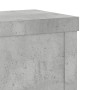 Soportes de plantas 2 uds madera gris hormigón 10x10x18 cm de , Soportes para macetas - Ref: Foro24-852882, Precio: 16,75 €