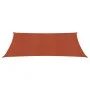 Terracotta HDPE sail awning 160 g/m² 2x4 m by vidaXL, Umbrellas - Ref: Foro24-311339, Price: 27,52 €, Discount: %