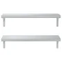Wandregale 2 Stück Edelstahl silber 75x23,5 cm von , Regale und Regale - Ref: Foro24-3214507, Preis: 84,83 €, Rabatt: %
