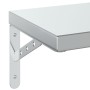 Estantes de pared 2 uds acero inoxidable plateado 75x23,5 cm by , Shelves and shelves - Ref: Foro24-3214507, Price: 84,46 €, ...