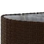 Juego de sofás de jardín 7 piezas con cojines ratán PE marrón by , Garden sets - Ref: Foro24-3308438, Price: 593,96 €, Discou...
