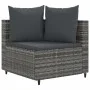 Set de sofás de jardín y cojines 10 pzas ratán sintético gris by , Garden sets - Ref: Foro24-3308410, Price: 667,21 €, Discou...