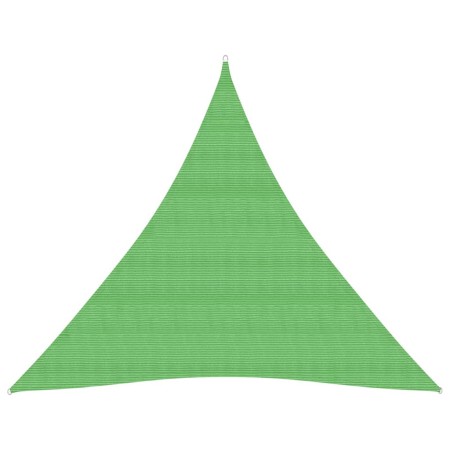 HDPE sail awning light green 160 g/m² 5x5x5 m by vidaXL, Umbrellas - Ref: Foro24-311317, Price: 32,71 €, Discount: %