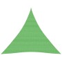 HDPE sail awning light green 160 g/m² 5x5x5 m by vidaXL, Umbrellas - Ref: Foro24-311317, Price: 32,71 €, Discount: %