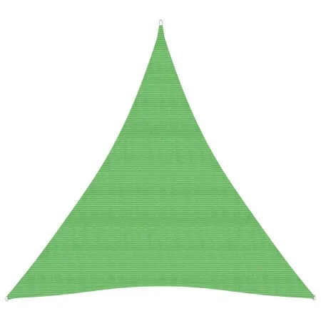 Toldo de vela HDPE verde claro 160 g/m² 5x6x6 m de vidaXL, Sombrillas - Ref: Foro24-311318, Precio: 54,86 €, Descuento: %