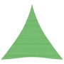Toldo de vela HDPE verde claro 160 g/m² 5x6x6 m de vidaXL, Sombrillas - Ref: Foro24-311318, Precio: 52,26 €, Descuento: %