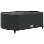 Juego de sofás jardín 4 pzas con cojines ratán sintético negro by , Garden sets - Ref: Foro24-3308363, Price: 259,19 €, Disco...