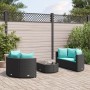 Gartenmöbel-Set 5-teilig mit schwarzen Polstern aus synthetischem Rattan von , Gartensets - Ref: Foro24-3308444, Preis: 392,9...
