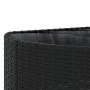 Gartenmöbel-Set 5-teilig mit schwarzen Polstern aus synthetischem Rattan von , Gartensets - Ref: Foro24-3308444, Preis: 384,8...
