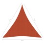 Terracotta HDPE sail awning 160 g/m² 4x4x4 m by vidaXL, Umbrellas - Ref: Foro24-311368, Price: 35,54 €, Discount: %