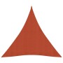 Toldo de vela HDPE terracota 160 g/m² 4,5x4,5x4,5 m de vidaXL, Sombrillas - Ref: Foro24-311370, Precio: 37,09 €, Descuento: %