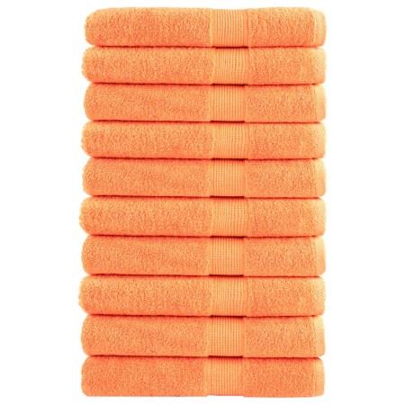 Toallas premium SOLUND 10 unidades naranja 100x200 cm 600 gsm by , Towels - Ref: Foro24-137391, Price: 243,79 €, Discount: %