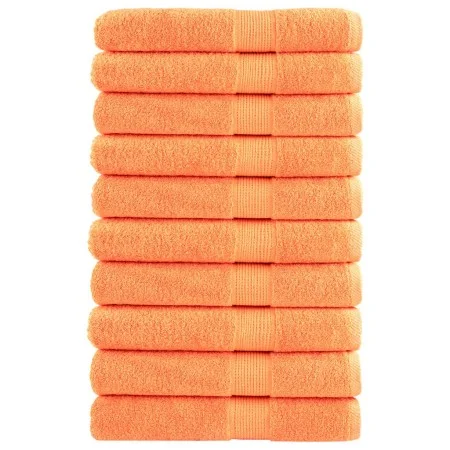 Toallas premium SOLUND 10 unidades naranja 100x200 cm 600 gsm de , Toallas - Ref: Foro24-137391, Precio: 229,59 €, Descuento: %