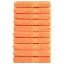 Toallas premium SOLUND 10 unidades naranja 100x200 cm 600 gsm de , Toallas - Ref: Foro24-137391, Precio: 229,59 €, Descuento: %