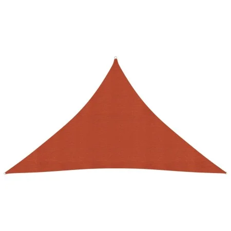 HDPE-Segelmarkise in Terrakotta, 160 g/m², 3,5x3,5x4,9 m. von vidaXL, Sonnenschirme - Ref: Foro24-311367, Preis: 29,09 €, Rab...