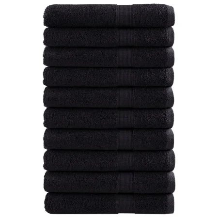 Toallas de sauna SOLUND 10 unidades negro 80x200 cm 600 gsm de , Toallas - Ref: Foro24-137436, Precio: 172,38 €, Descuento: %