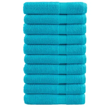 Toallas de sauna SOLUND 10 unidades turquesa 80x200 cm 600 gsm de , Toallas - Ref: Foro24-137460, Precio: 178,92 €, Descuento: %