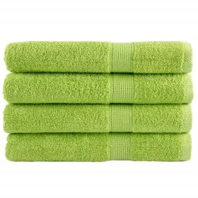 Premium-Handtücher SOLUND 4 Stück Apfelgrün 100x200 cm 600 g/m² von , Handtücher - Ref: Foro24-137510, Preis: 95,70 €, Rabatt: %