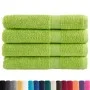 Toallas premium SOLUND 4 uds verde manzana 100x200 cm 600 gsm de , Toallas - Ref: Foro24-137510, Precio: 95,65 €, Descuento: %