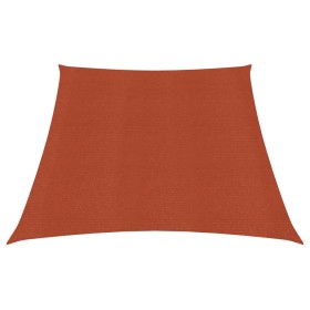 Toldo de vela HDPE terracota 160 g/m² 3/4x2 m de vidaXL, Sombrillas - Ref: Foro24-311378, Precio: 19,87 €, Descuento: %