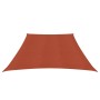 HDPE terracotta sail shade 160 g/m² 3/4x2 m by vidaXL, Umbrellas - Ref: Foro24-311378, Price: 19,87 €, Discount: %