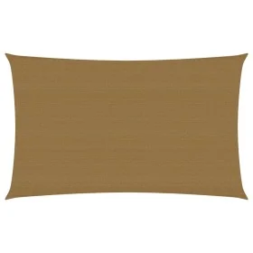 Taupe gray HDPE sail awning 160 g/m² 2x4.5 m by vidaXL, Umbrellas - Ref: Foro24-311395, Price: 31,13 €, Discount: %