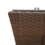 Jardineras con ganchos 2 unidades ratán sintético marrón de , Maceteros y jardineras - Ref: Foro24-366399, Precio: 68,98 €