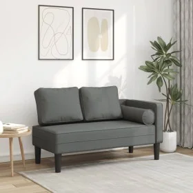 Sofá diván con cojines tela gris oscuro by , Daybeds - Ref: Foro24-4007580, Price: 129,28 €, Discount: %