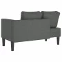 Sofá diván con cojines tela gris oscuro by , Daybeds - Ref: Foro24-4007580, Price: 126,57 €, Discount: %