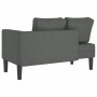 Sofá diván con cojines tela gris oscuro de , Divanes - Ref: Foro24-4007580, Precio: 128,04 €, Descuento: %