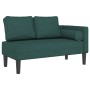 Sofá diván con cojines tela verde oscuro by , Daybeds - Ref: Foro24-4007582, Price: 179,65 €, Discount: %