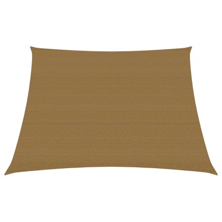 Taupe gray HDPE sail awning 160 g/m² 3/4x2 m by vidaXL, Umbrellas - Ref: Foro24-311433, Price: 19,66 €, Discount: %