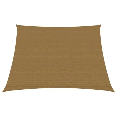 Taupe gray HDPE sail awning 160 g/m² 3/4x2 m by vidaXL, Umbrellas - Ref: Foro24-311433, Price: 19,43 €, Discount: %