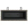 Jardineras con ganchos 2 unidades ratán sintético gris by , Pots and planters - Ref: Foro24-366400, Price: 62,84 €, Discount: %