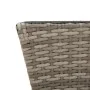 Jardineras con ganchos 2 unidades ratán sintético gris by , Pots and planters - Ref: Foro24-366400, Price: 62,84 €, Discount: %