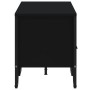 TV-Möbel aus schwarzem Ingenieurholz 122x34x41 cm von , TV-Möbel - Ref: Foro24-848579, Preis: 73,08 €, Rabatt: %