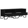TV-Möbel aus schwarzem Ingenieurholz 122x34x41 cm von , TV-Möbel - Ref: Foro24-848579, Preis: 72,19 €, Rabatt: %