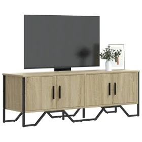 TV-Möbel aus Sonoma-Eichenfurnierholz, 122x34x41 cm. von , TV-Möbel - Ref: Foro24-848585, Preis: 60,08 €, Rabatt: %