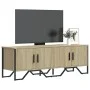 TV-Möbel aus Sonoma-Eichenfurnierholz, 122x34x41 cm. von , TV-Möbel - Ref: Foro24-848585, Preis: 61,66 €, Rabatt: %
